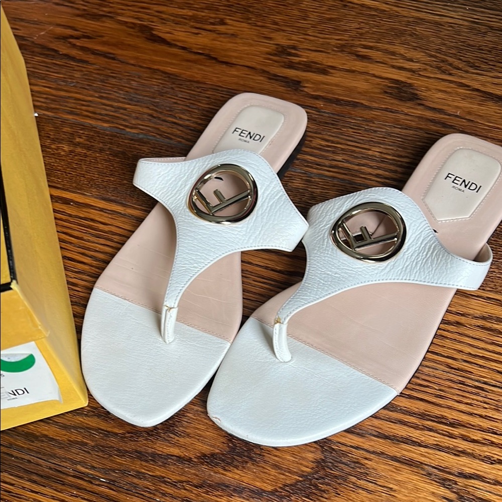 Fendi thong sandals